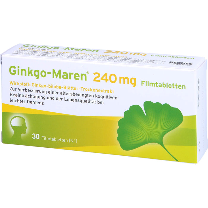 Ginkgo-Maren 240 mg Filmtabletten, 30 St FTA