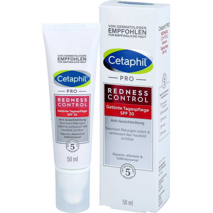 Cetaphil Pro RednessControl getönte Tagespflege SPF 30, 50 ml Creme