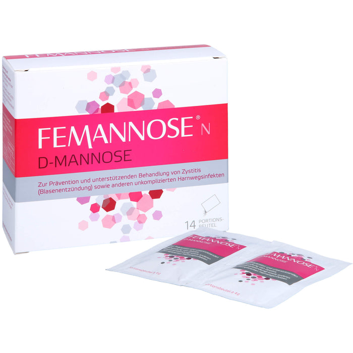 FEMANNOSE N D-Mannose Portionsbeutel, 14 pcs. Sachets