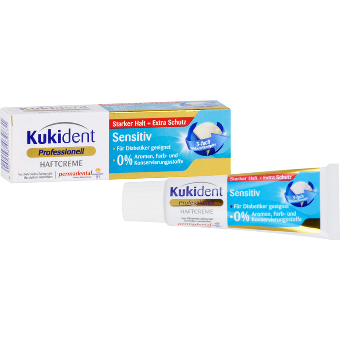 Kukident Haftcreme sensitiv, 40 g Cream