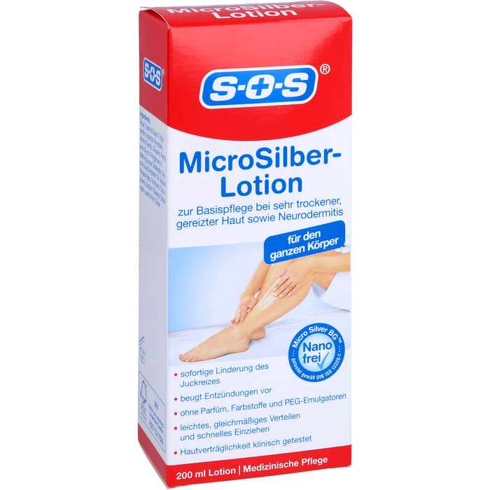 SOS Microsilber Lotion, 200 ml LOT