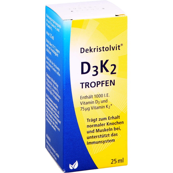 Dekristolvit D3K2 Tropfen, 25 ml Lösung