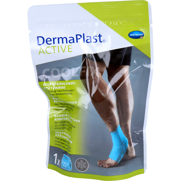 DermaPlast Active CoolFix Selbstkühlende Stützbinde 6 cm x 4 m, 1 pcs. Bandage