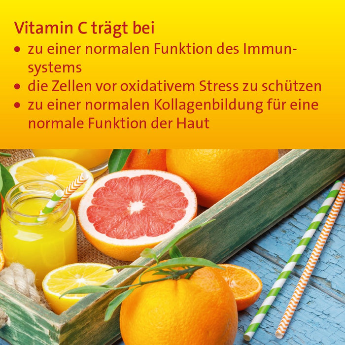 Vitamin C Hevert 500 mg gepuffert als magenfreundliches Multi-Talent für die Gesundheit, 60 St. Kapseln