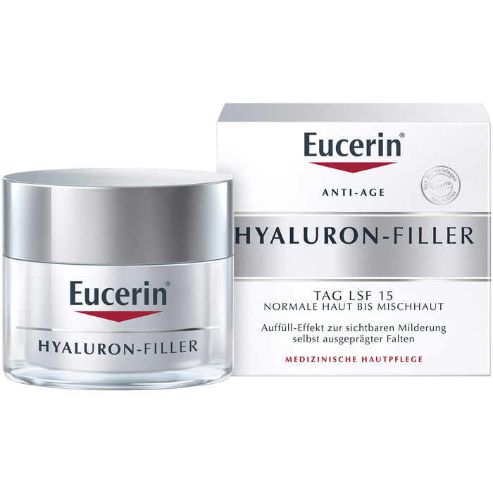 Eucerin Anti-Age Hyaluron-Filler Tag LSF 15 Creme, 50 ml Cream