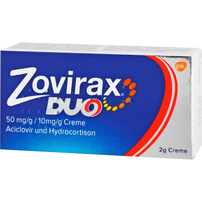 Zovirax duo Creme, 2 g Cream