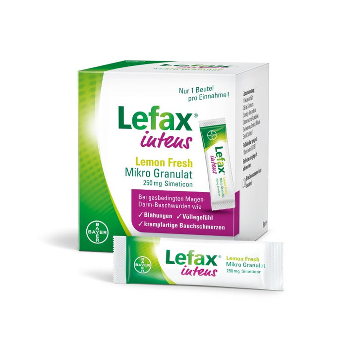 Lefax intens Lemon Fresh Mikro Granulat, 50 pc Sachets