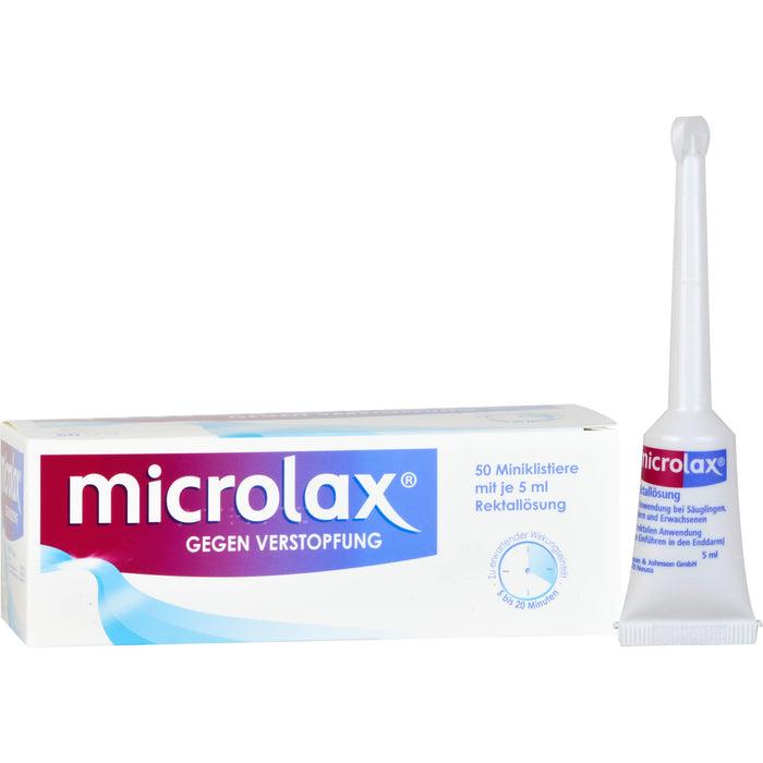 microlax Rektallösung Reimport Pharma Gerke, 50 pcs. Enemas