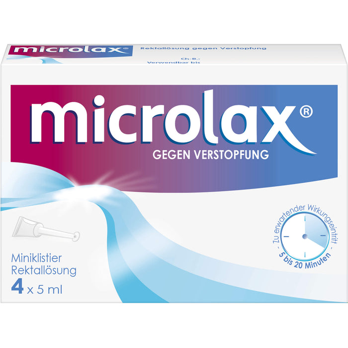 microlax Rektallösung Reimport Pharma Gerke, 4 pc Lavements