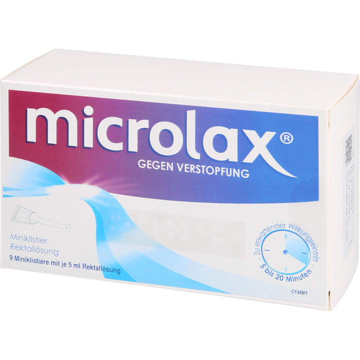 microlax Rektallösung Reimport Pharma Gerke, 9 pc Lavements