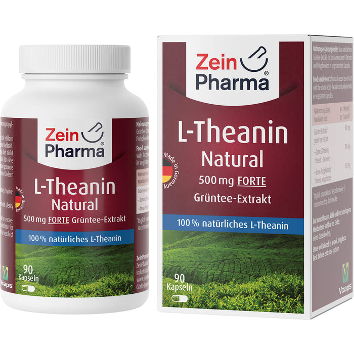 ZeinPharma L-Theanin Natural Kapseln, 90 pc Capsules