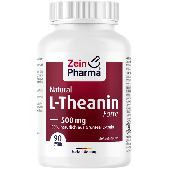 ZeinPharma L-Theanin Natural Kapseln, 90 St. Kapseln