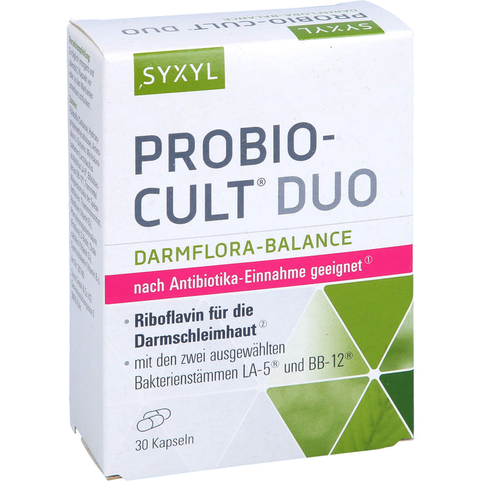 SYXYL Probio-Cult Duo Darmflora-Balance Kapseln, 30 St. Kapseln