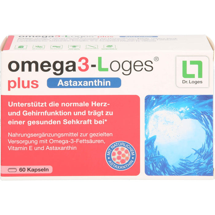 omega3-Loges plus Kapseln, 60 pcs. Capsules