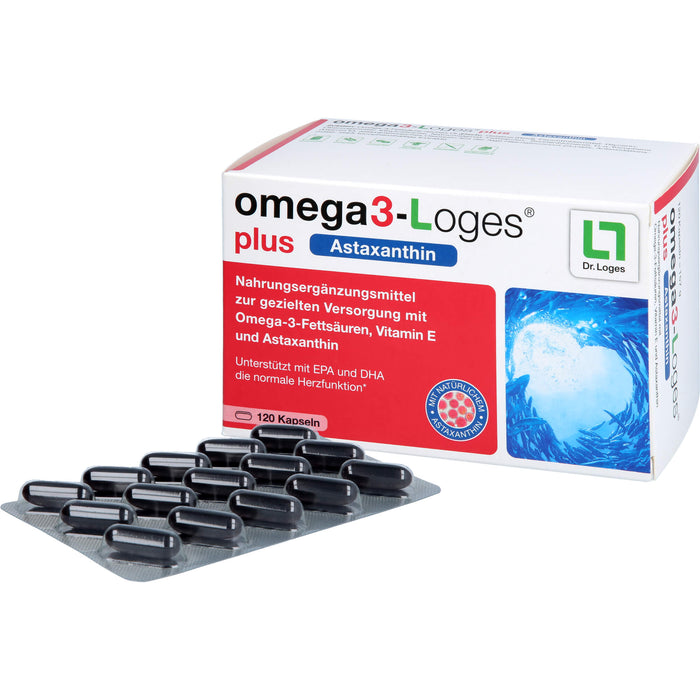 omega3-Loges plus Kapseln, 120 pc Capsules