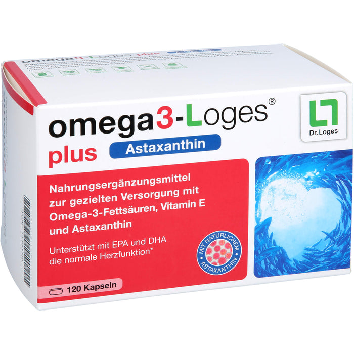 omega3-Loges plus Kapseln, 120 pc Capsules