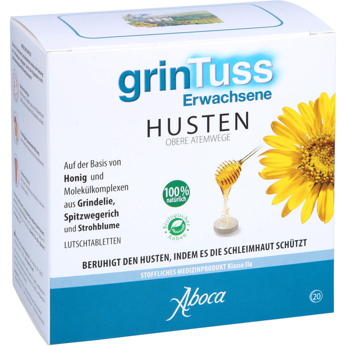 Aboca Grintuss Erwachsene Lutschtabletten, 30 g Tablets