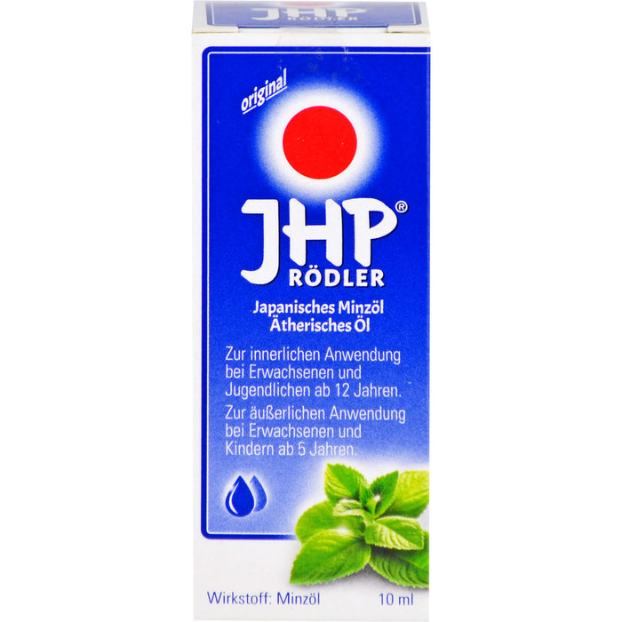 JHP Rödler Japanisches Minzöl, 10 ml Huile éthérique