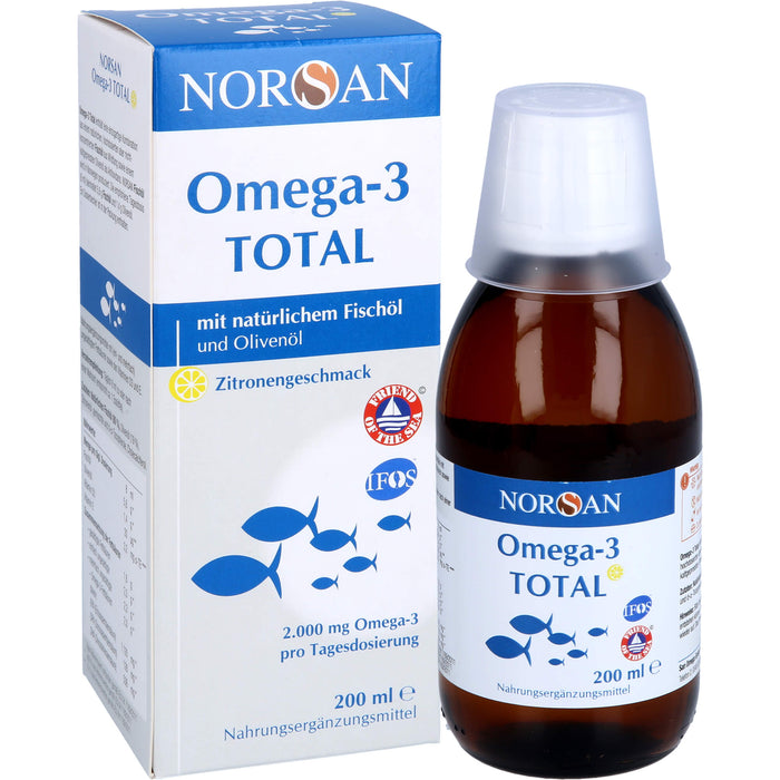 NORSAN Omega-3 Total Flüssigkeit, 200 ml Solution