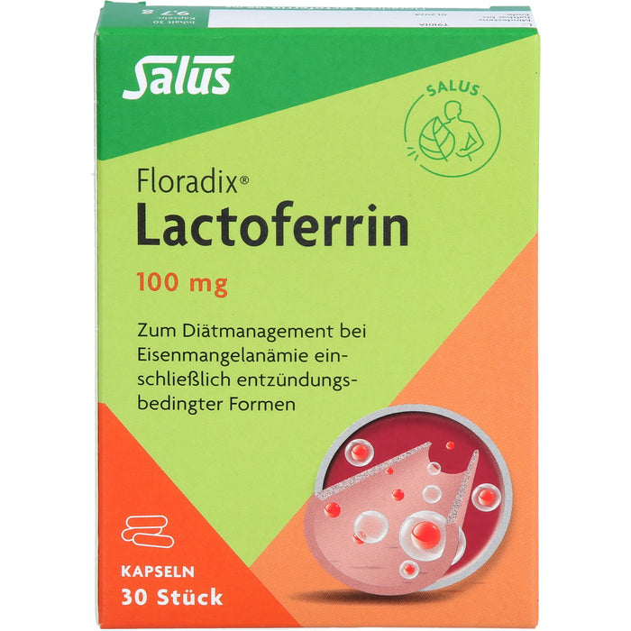 Salus Floradix Lactoferrin 100 mg Kapseln, 30 St. Kapseln