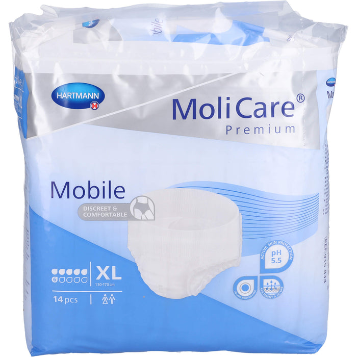 MoliCare Premium Mobile 6 Tropfen Gr. XL, 4X14 St