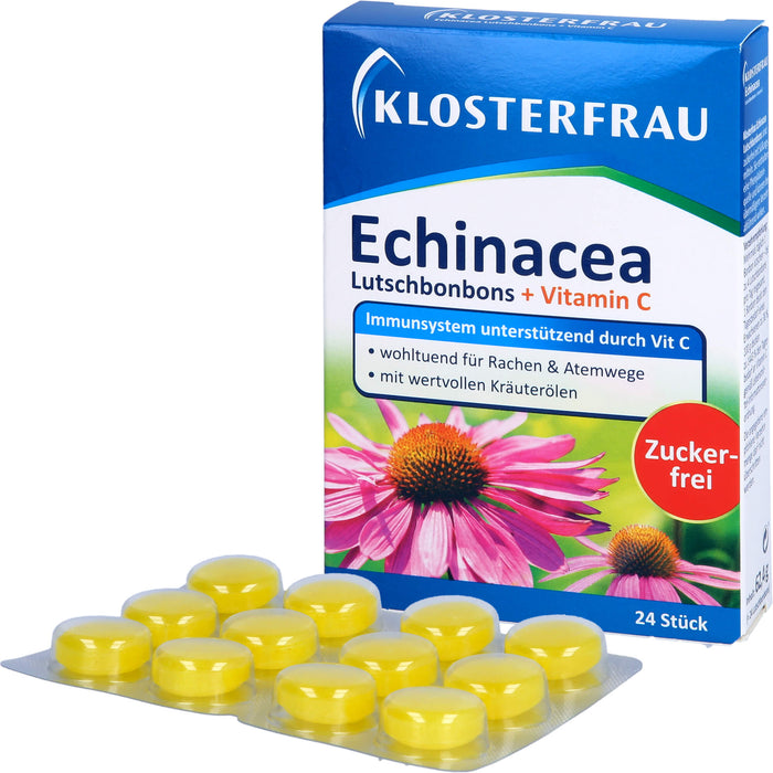 KLOSTERFRAU Echinacea Lutschbonbons, 24 pc Bonbons