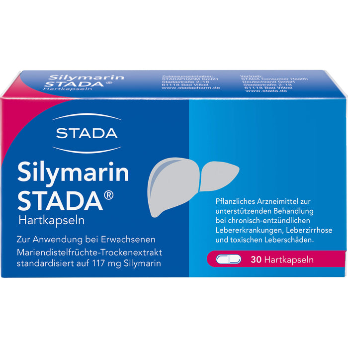 STADA Silymarin Hartkapseln, 30 pc Capsules