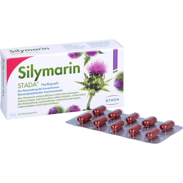 STADA Silymarin Hartkapseln, 30 pc Capsules