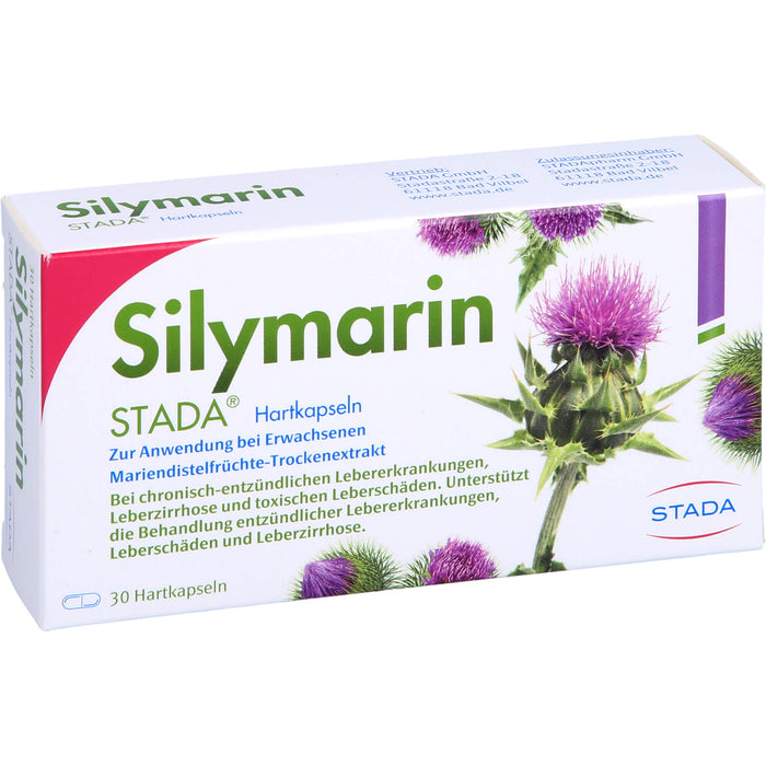 STADA Silymarin Hartkapseln, 30 pc Capsules