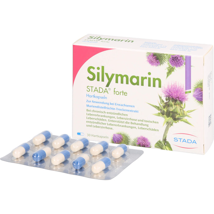 Silymarin STADA forte Hartkapseln, 30 pcs. Capsules