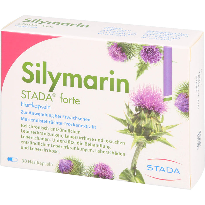 Silymarin STADA forte Hartkapseln, 30 pcs. Capsules