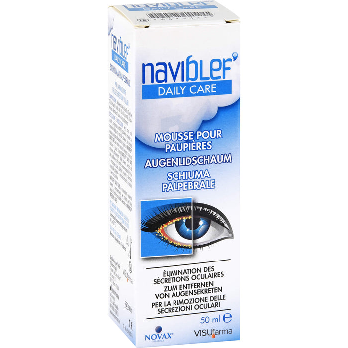 Naviblef Daily Care Augenlidschaum, 50 ml Mousse