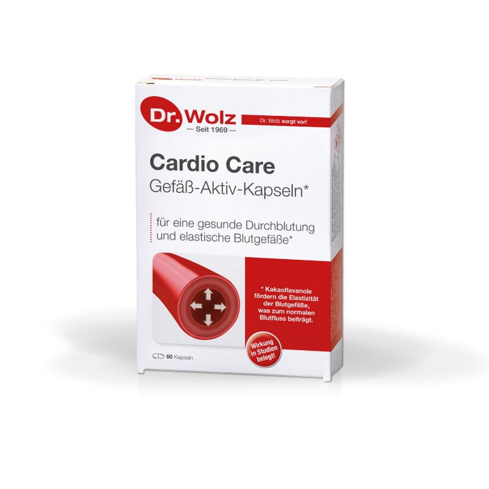 Dr. Wolz Cardio care Kapseln für die Herzgesundheit, 60 pcs. Capsules