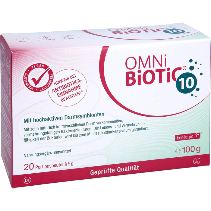 OMNi-BiOTiC 10 Portionsbeutel, 20 St. Beutel