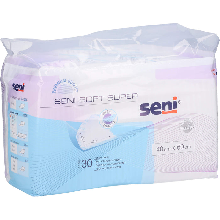 Seni Soft Super Bettschutzunterlagen 40x60, 30 St