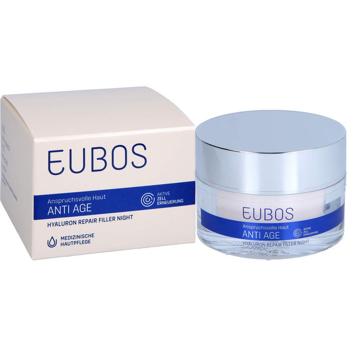 EUBOS Hyaluron Repair Filler Night Creme, 50 ml Creme