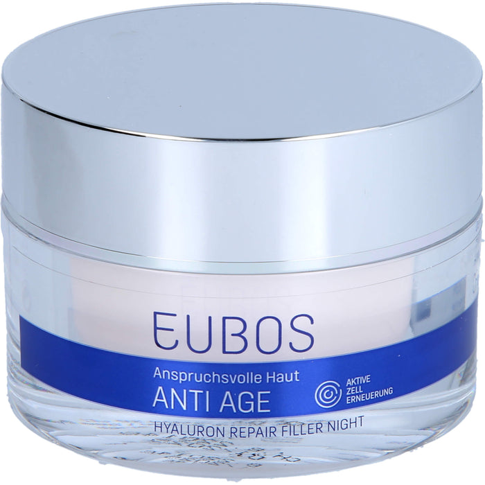 EUBOS Hyaluron Repair Filler Night Creme, 50 ml Cream