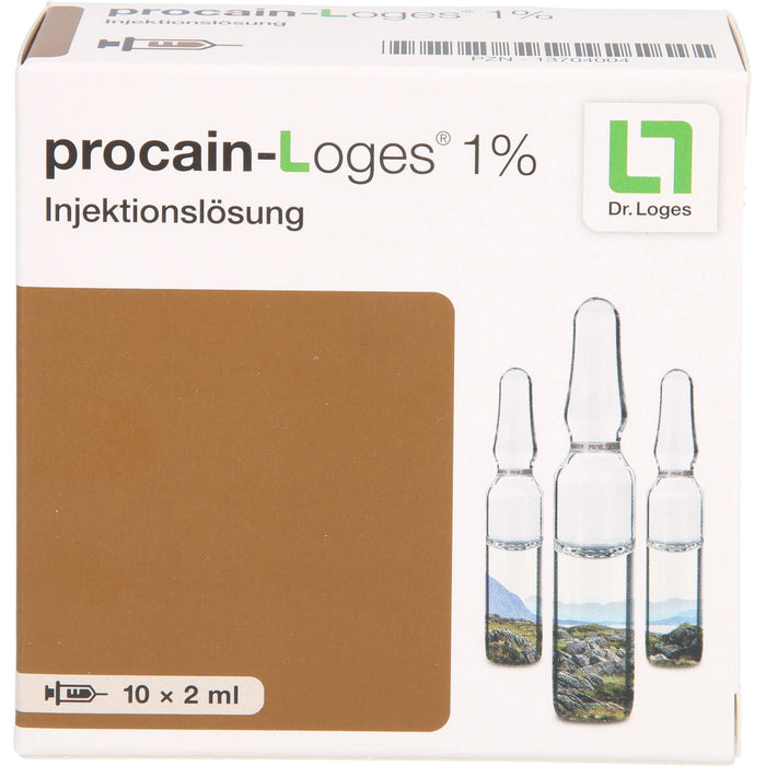 procain-Loges 1 % Injektionslösung, 10 pcs. Ampoules