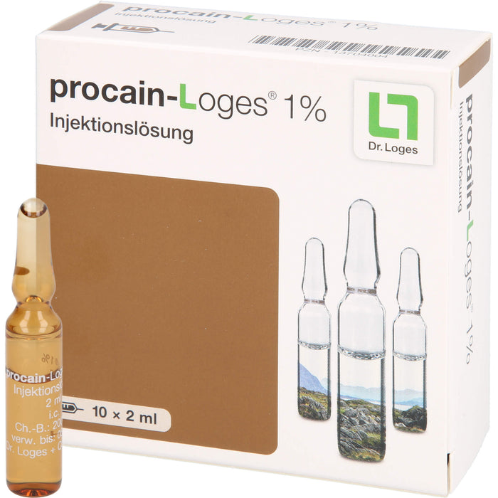 procain-Loges 1 % Injektionslösung, 10 pcs. Ampoules