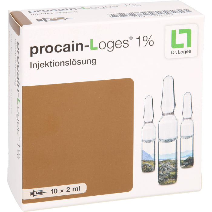 procain-Loges 1 % Injektionslösung, 10 pcs. Ampoules