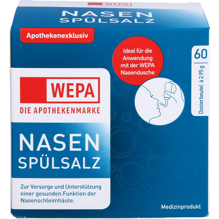 WEPA Nasenspülsalz, 177 g Sel