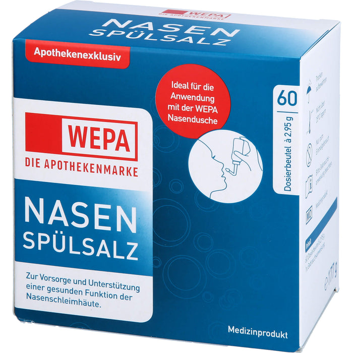 WEPA Nasenspülsalz, 177 g Sel