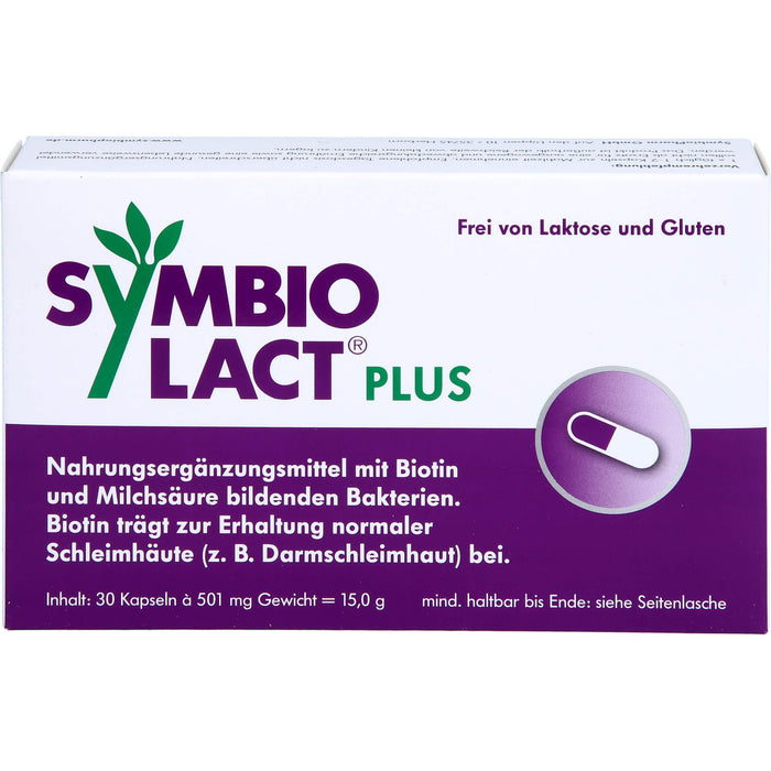 SymbioLact plus Kapseln, 30 St. Kapseln