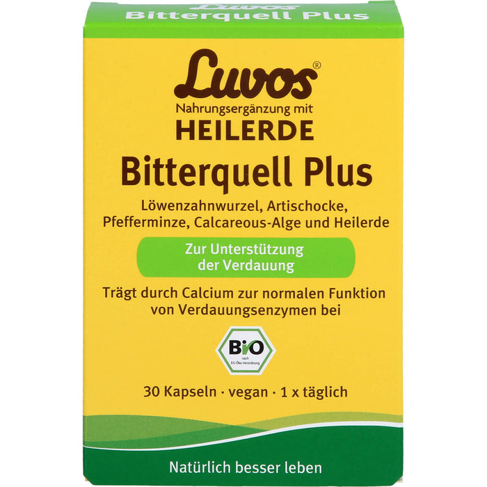 Luvos Heilerde bio Bitterquell Plus Kapseln, 30 pcs. Capsules