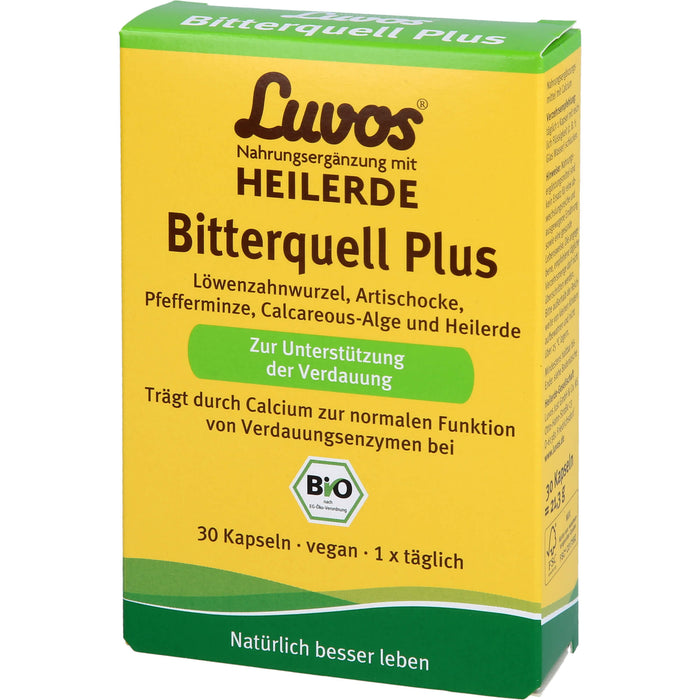 Luvos Heilerde bio Bitterquell Plus Kapseln, 30 pcs. Capsules