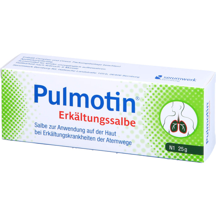 Pulmotin Erkältungssalbe, 25 g Crème