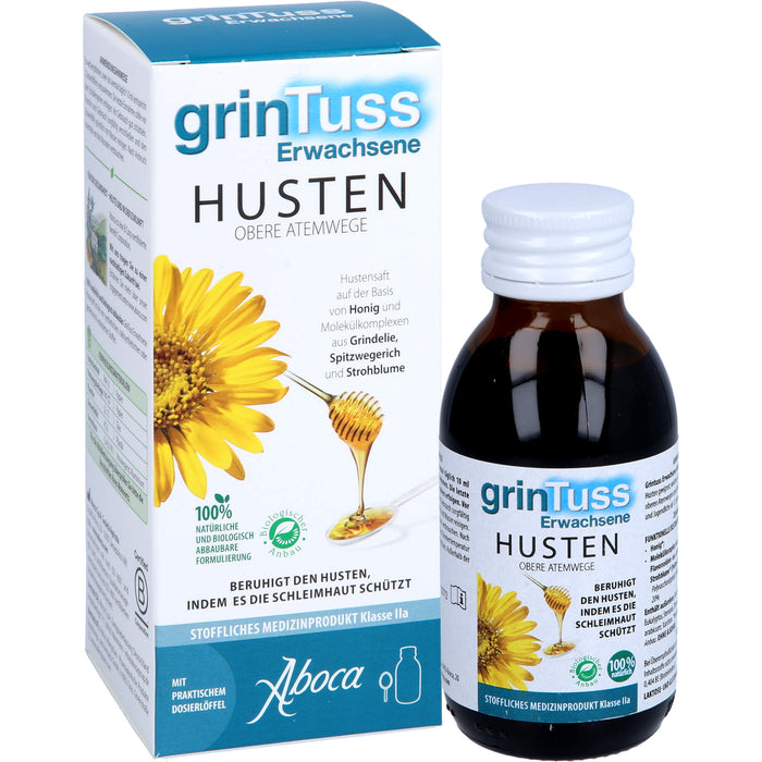 Grintuss Erwachsene Hustensaft, 128 g Solution