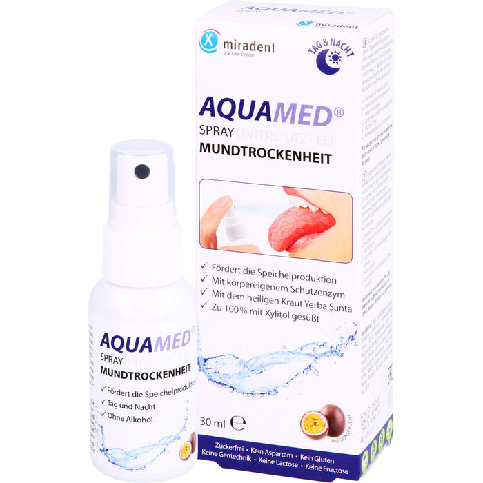 AQUAMED Mundtrockenheits-Spray, 30 ml Lösung