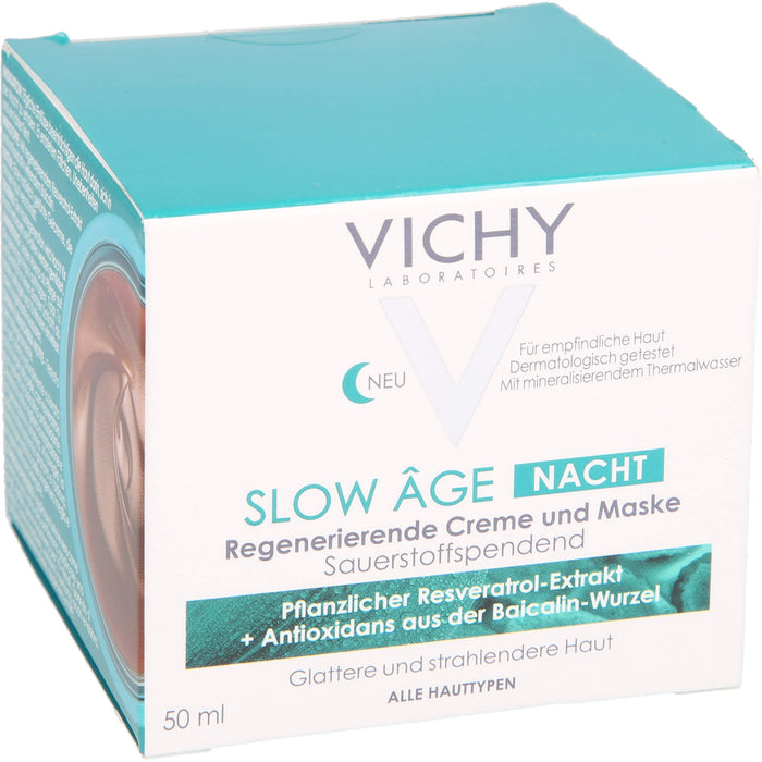 VICHY Slow Age Nacht Regenerierende Creme & Maske, 50 ml Cream