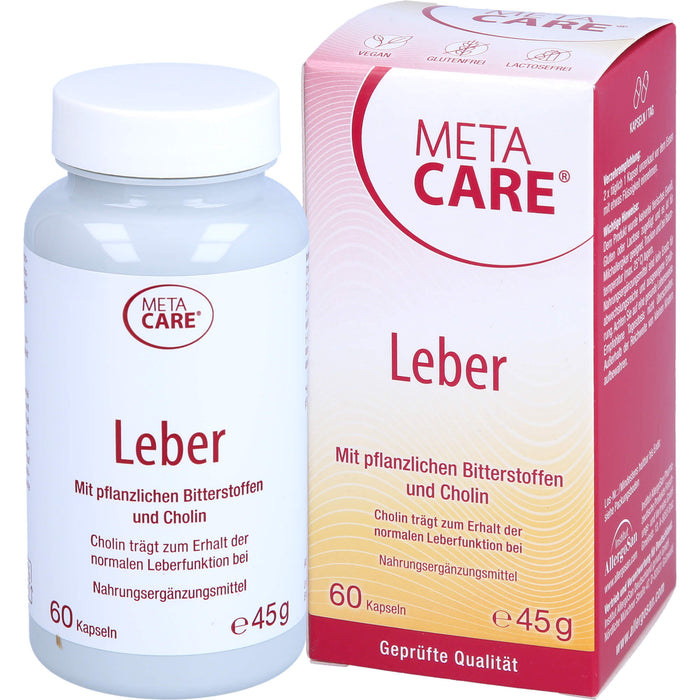 metacare Leber Kapseln, 60 pc Capsules